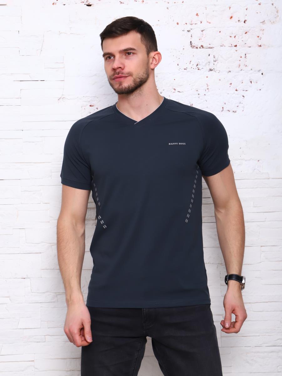 Футболка муж. графит, арт.16689 - 0