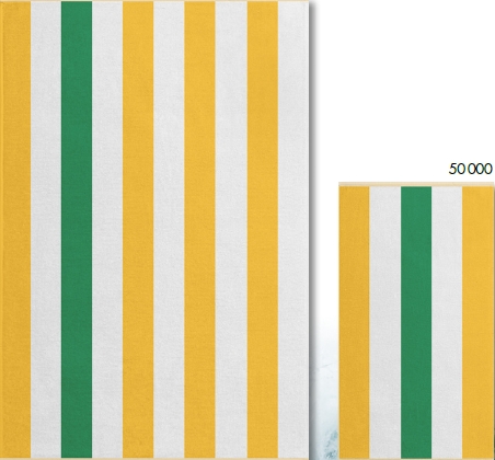 Полотенце махровое Катамаран/Catamaran цв.50000 ДМ ПТ-05735 - 0