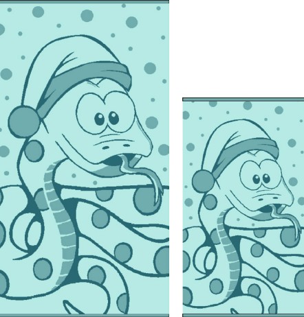 Полотенце махровое цв.10000 ДМ ПЛ-06412 Fanny snake - 0