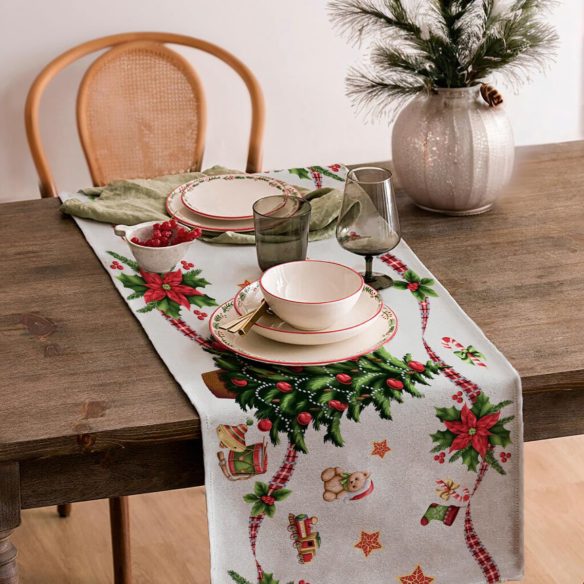 Дорожка 50 см наб рис.29389-1 Новогодняя ностальгия - 1