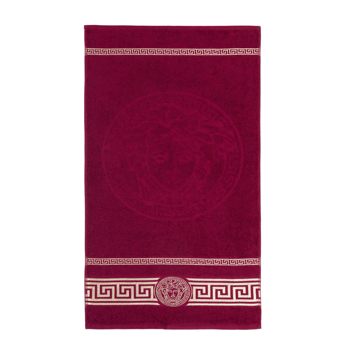 Полотенце махровое Gala бордюр Афина бордо - 1