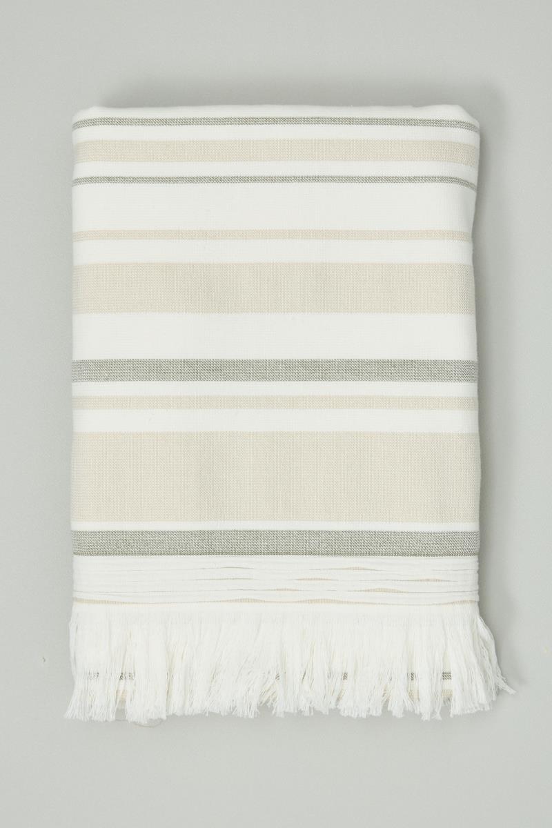 Полотенце махровое Fine Line Вояж песочный - 1