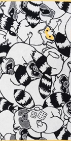 Полотенце махровое цв.10000 ДМ ПЦ-5730 Еноты/Raccoons - 0