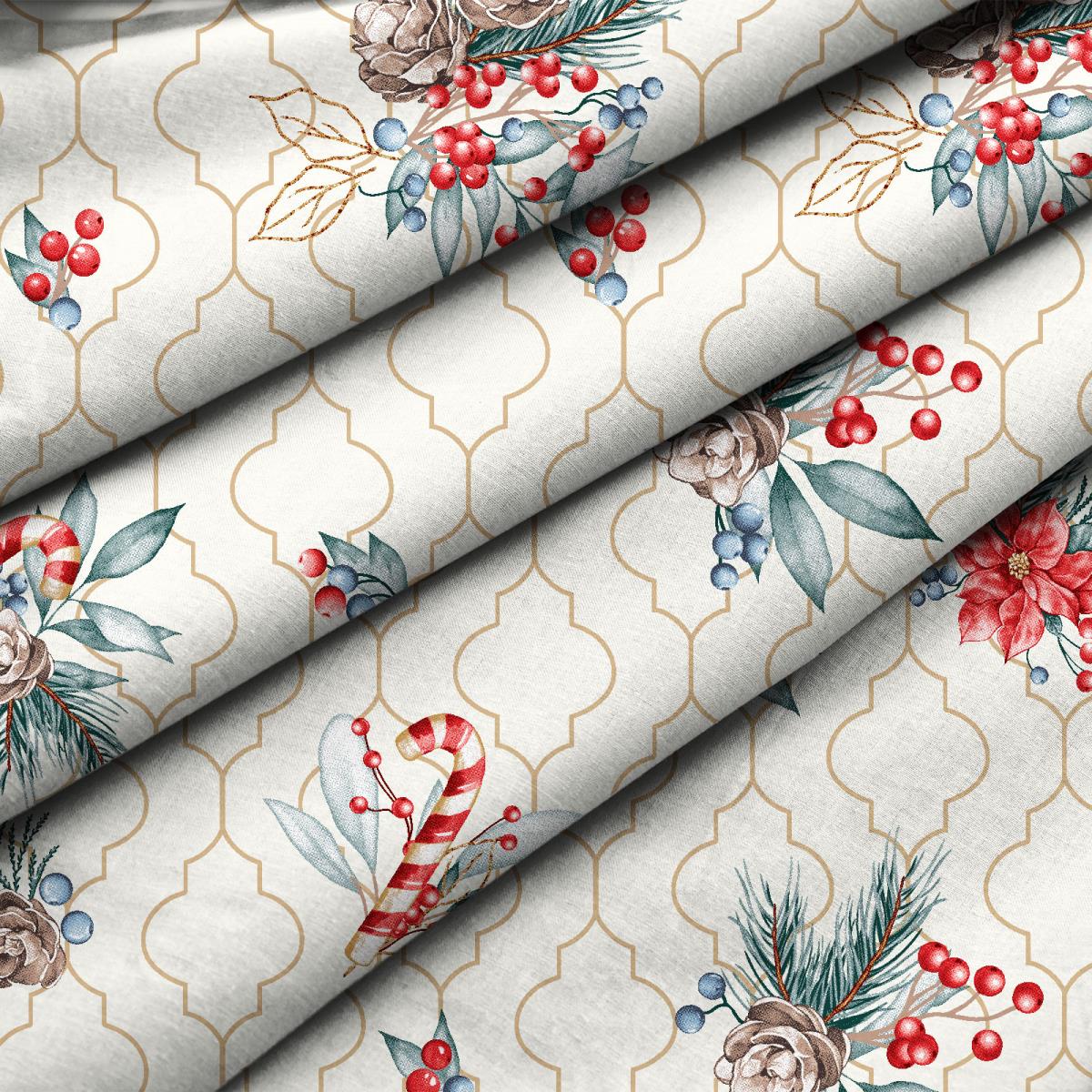 Рогожка 150 см наб рис.62036-2 Кристмас - 0