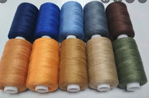 Нитки джинсовые ассорти 10шт - 0