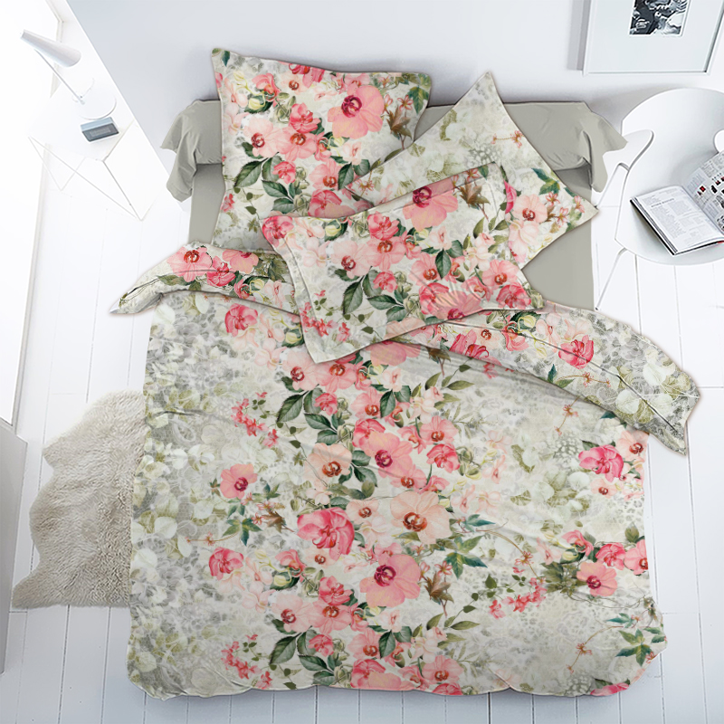 Бязь Премиум 150 см наб рис.13127-1 Касание чувств - 0