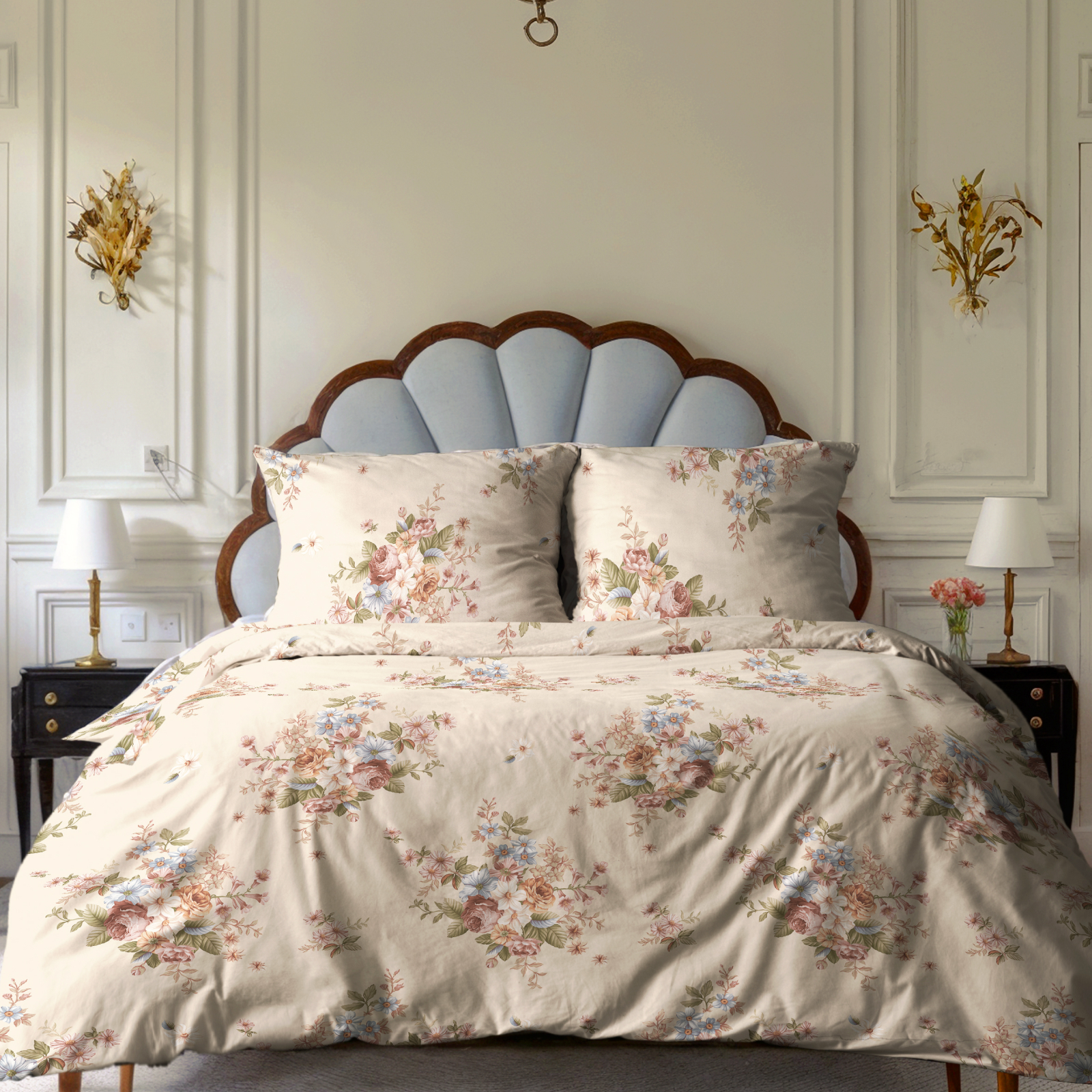 Перкаль 220 см наб рис.72248-1 Весенняя мечта - 0