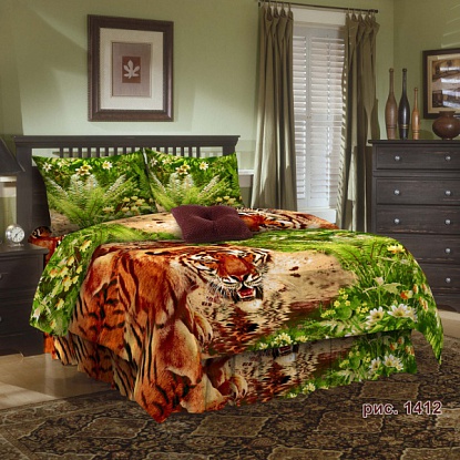 Бязь наб 125 г/мкв 150 см рис.1412 арт. 26 Вч - 0