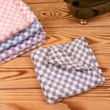 Полотенце махровое клетка оранжевый ТКР KT-02-4545 - 0