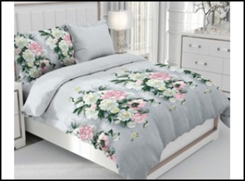 Бязь наб. Кр.Талка 120 г/мкв 220 см. Миледи люкс 9510/1 Баккара - 0