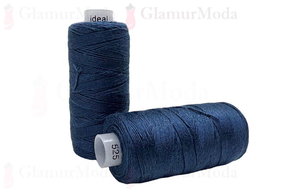 Нить джинсовая 5кат М 250м синий - 0