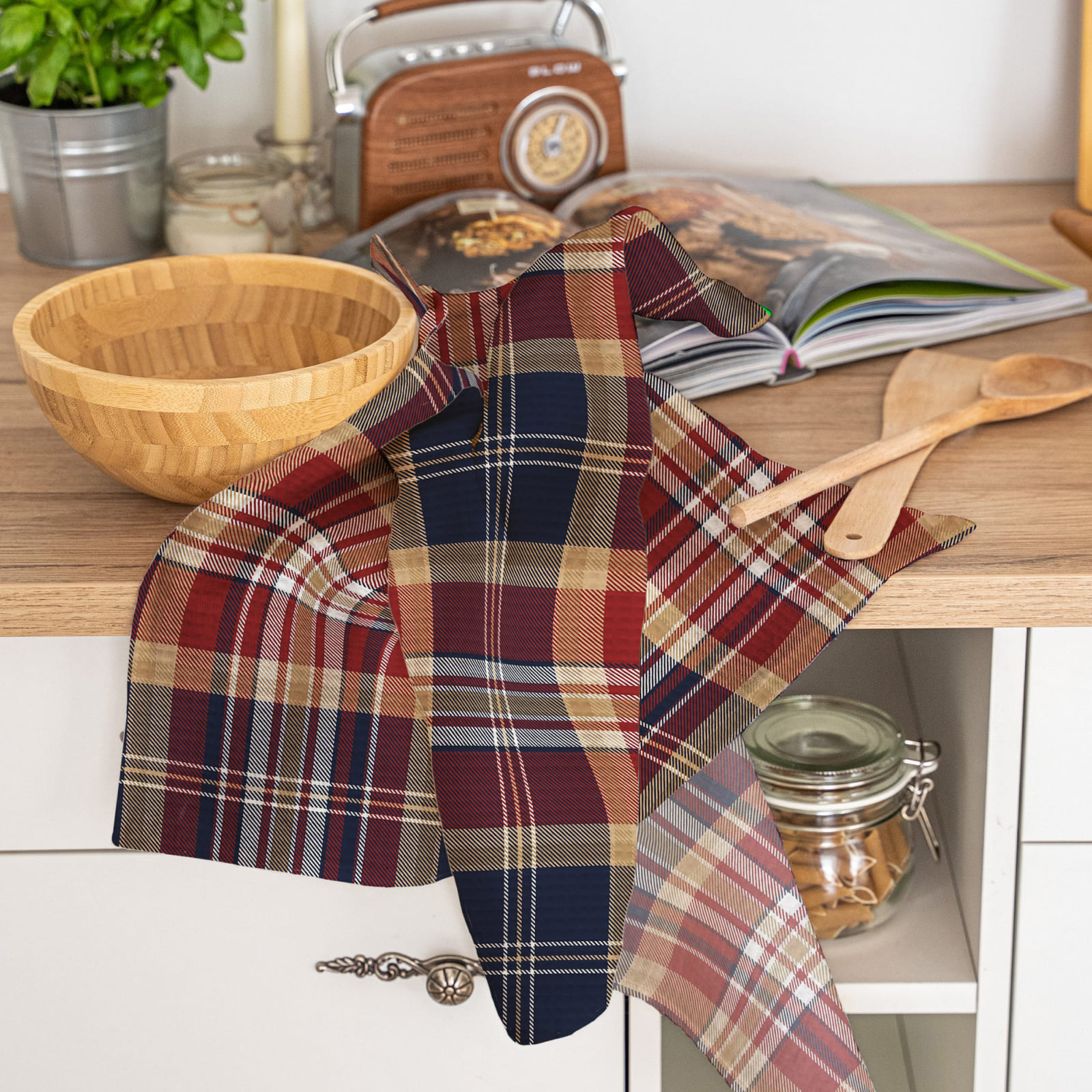 Полотно вафельное 50 см наб рис.5650-2 Фокстрот - 2