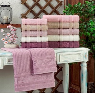 Полотенце махровое RING сиреневый - 0