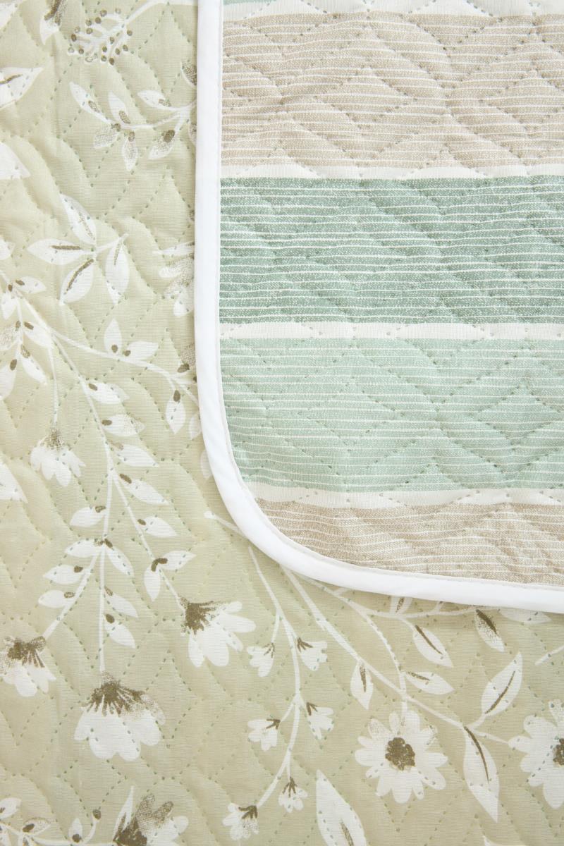 Покрывало однотонное п/э Комфорт Мята - 2