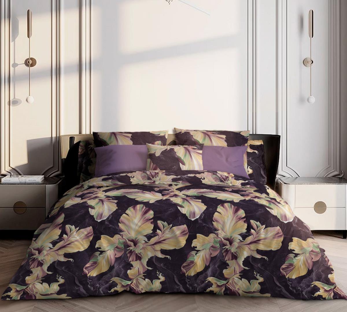 Перкаль 220 см наб рис.72004-1 Мраморная орхидея - 0