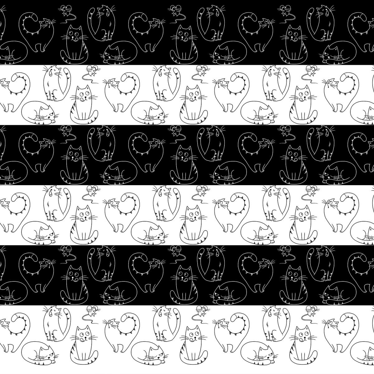 Перкаль 220 см наб рис.7162-1 Котята - 1