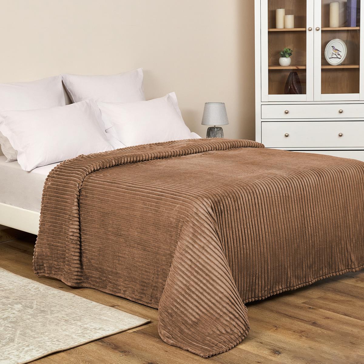 Плед велсофт Fine Line полоса - 0