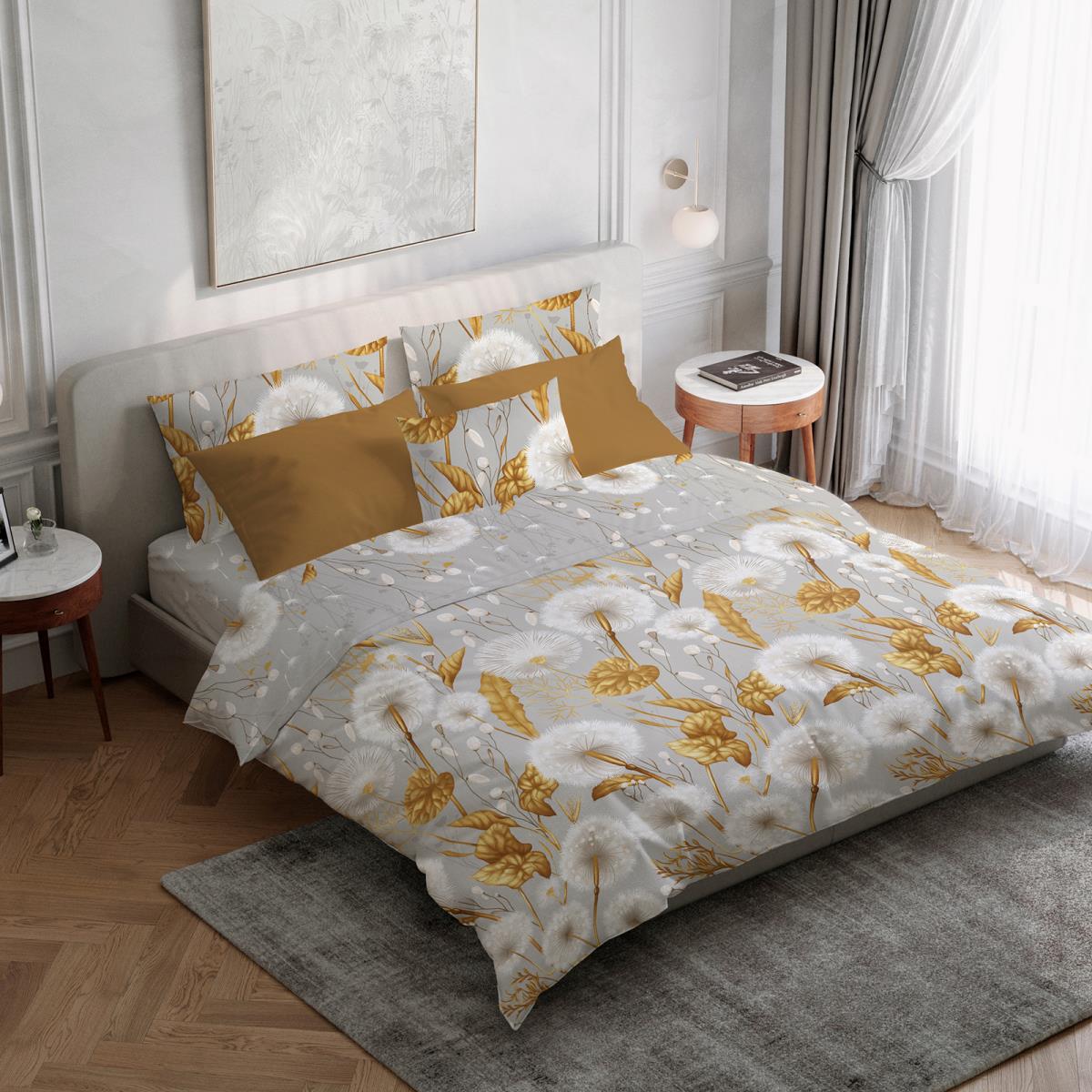 Бязь Премиум 220 см наб рис.72100-1 Золотой одуванчик - 0