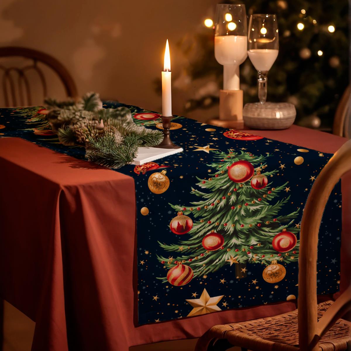 Дорожка 50 см наб рис.29394-1 Волшебная елочка - 1