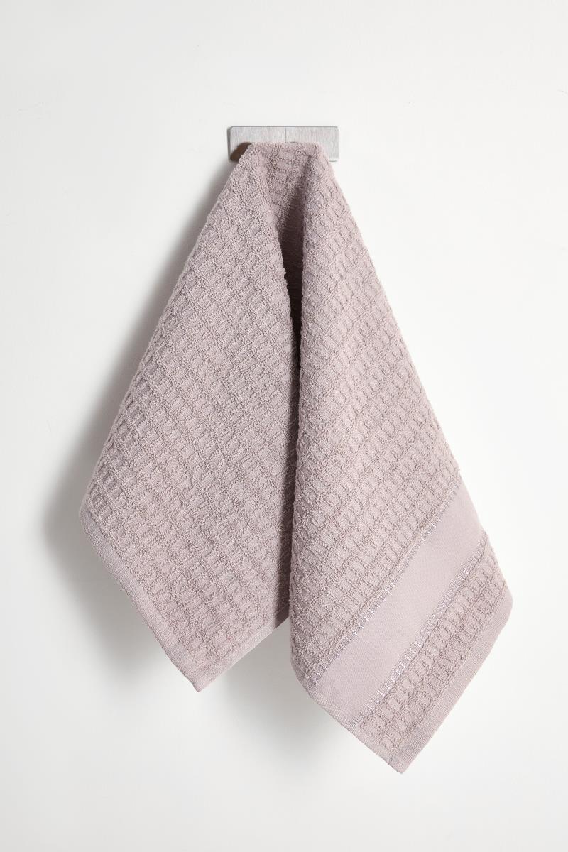 Полотенце махровое Gala стежка жемчужный - 0