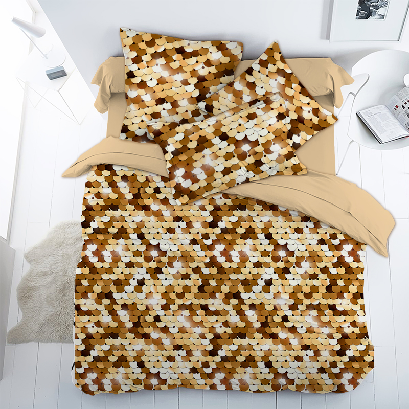 Перкаль 150 см наб рис.16162-1 Пайетки - 0