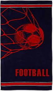 Полотенце махровое пестротканное рис. 3684 Футбол ЮП С81-ЮА - 0