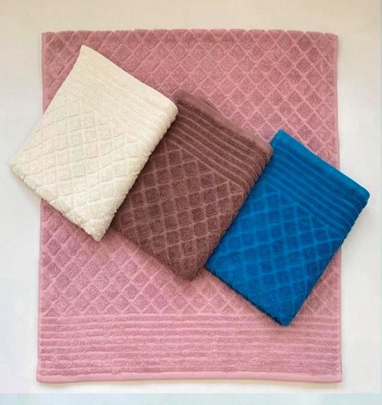 Полотенце махровое MIRAGE 100% хлопок, кремовый - 0