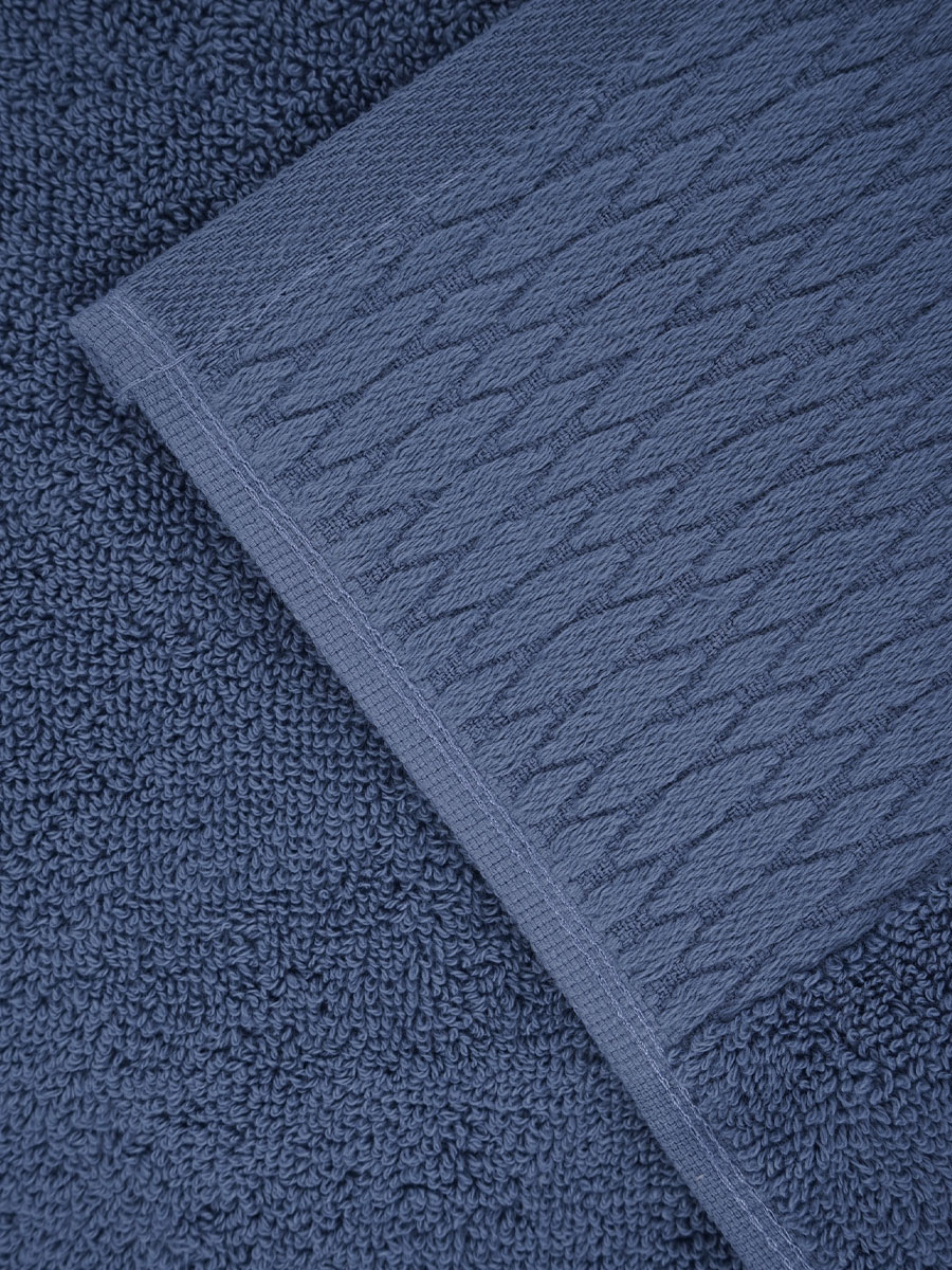 Полотенце махровое SH Luna 801223 синий САХ 5458 - 0