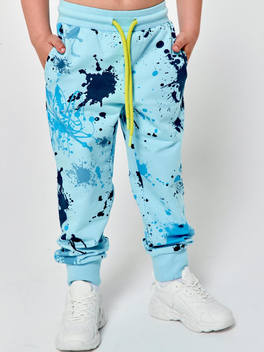 Брюки д/мал Juno SS23BJ601 Go Wave! голубой - 3