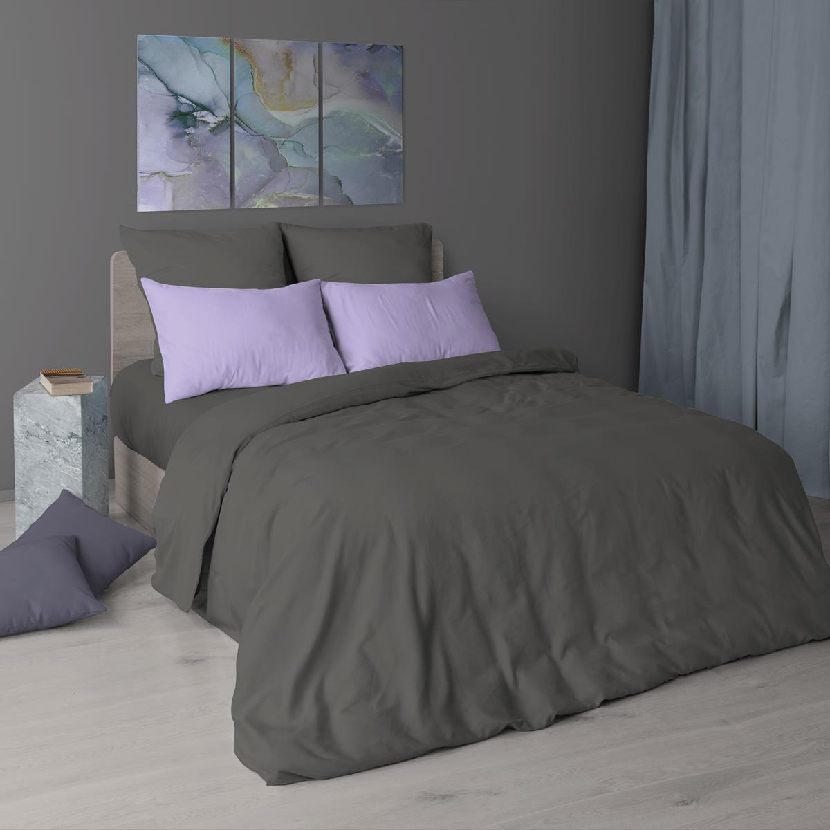 Бязь Премиум 220 см наб рис.24500-92 графит - 0