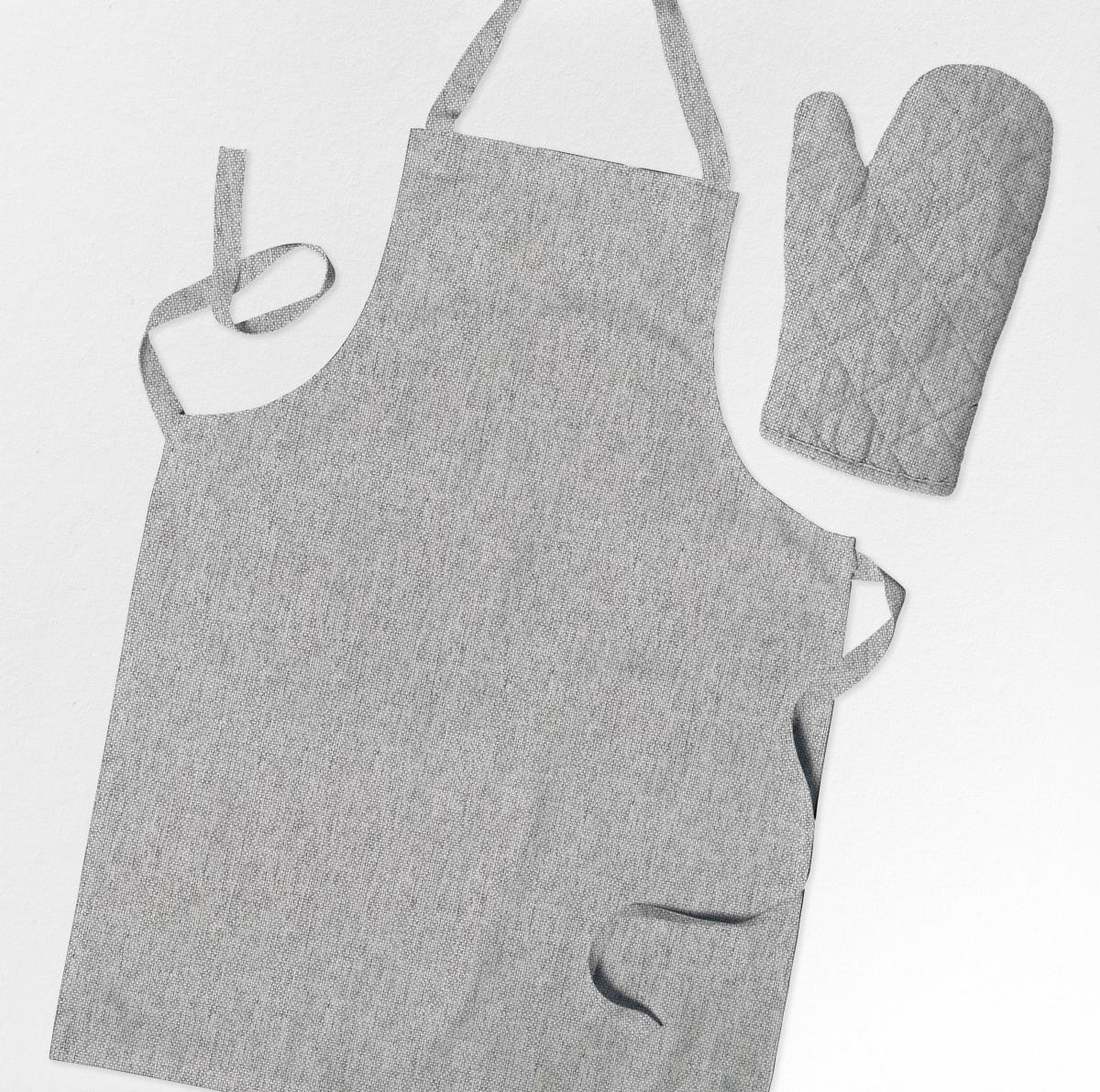 Рогожка 150 см наб рис.62166-1 Фактура серый - 3