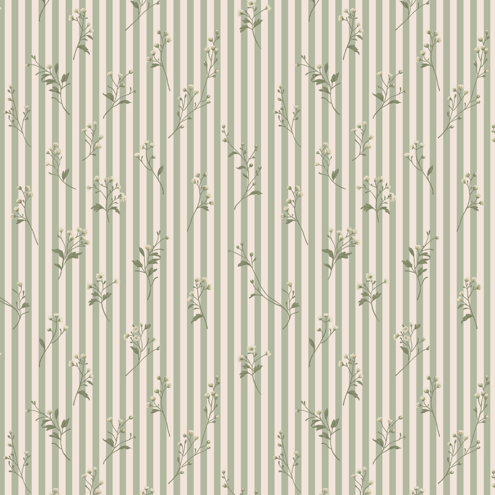 Вареный хлопок 220 см наб рис.72235-1 Луговая трава - 3