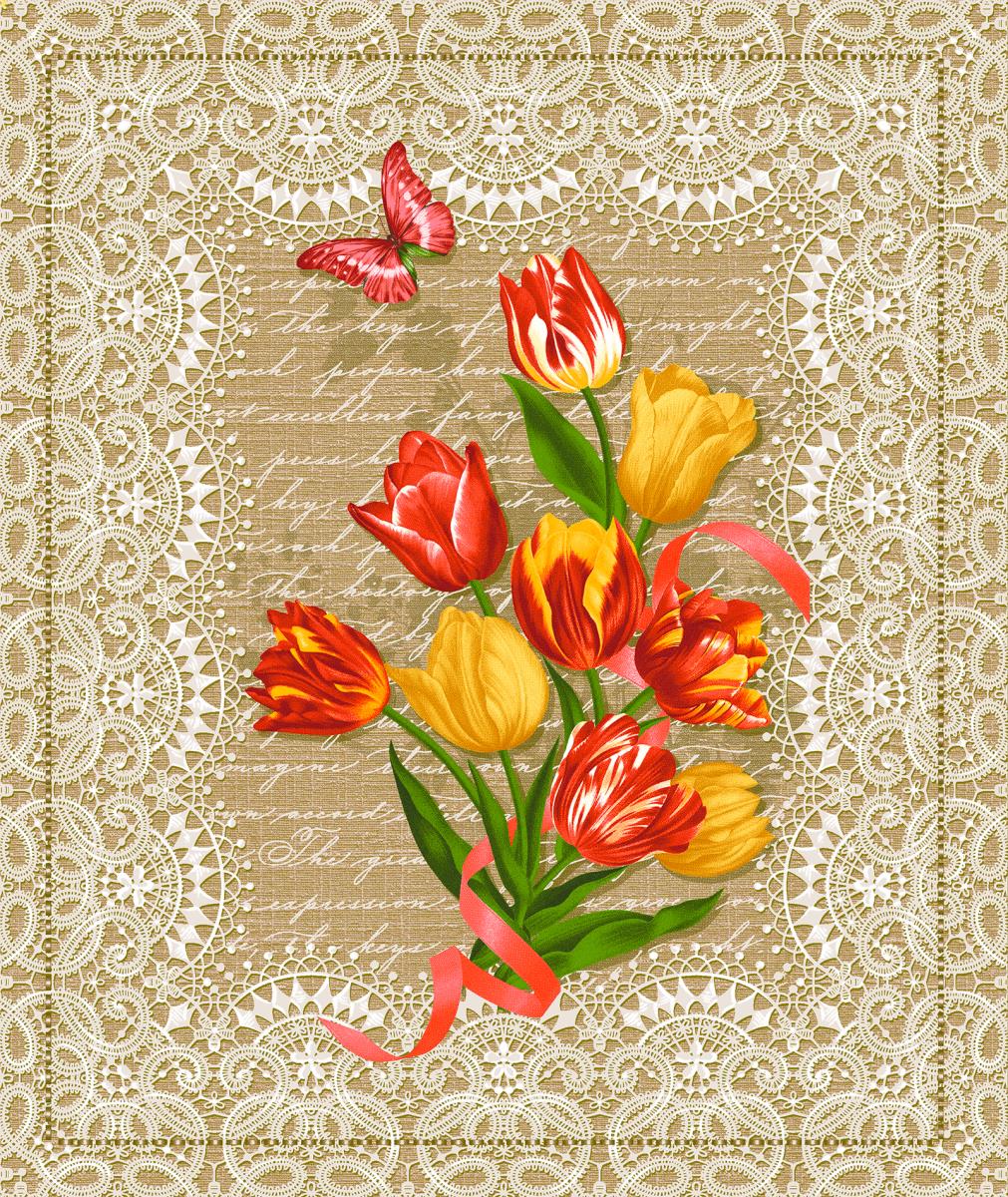 Полотно вафельное 50 см наб рис.35078-1 Ирена - 0