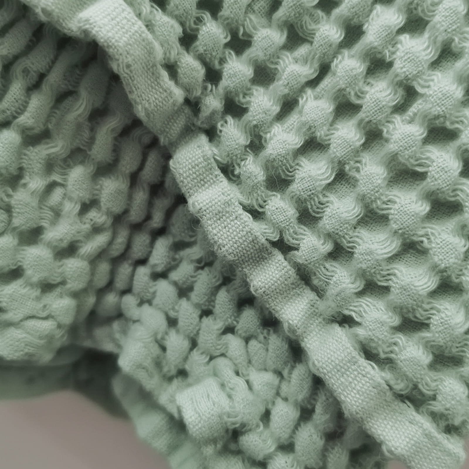 Полотно вафельное 150 см г/к 86077-8 светло-бирюзовый АК - 1