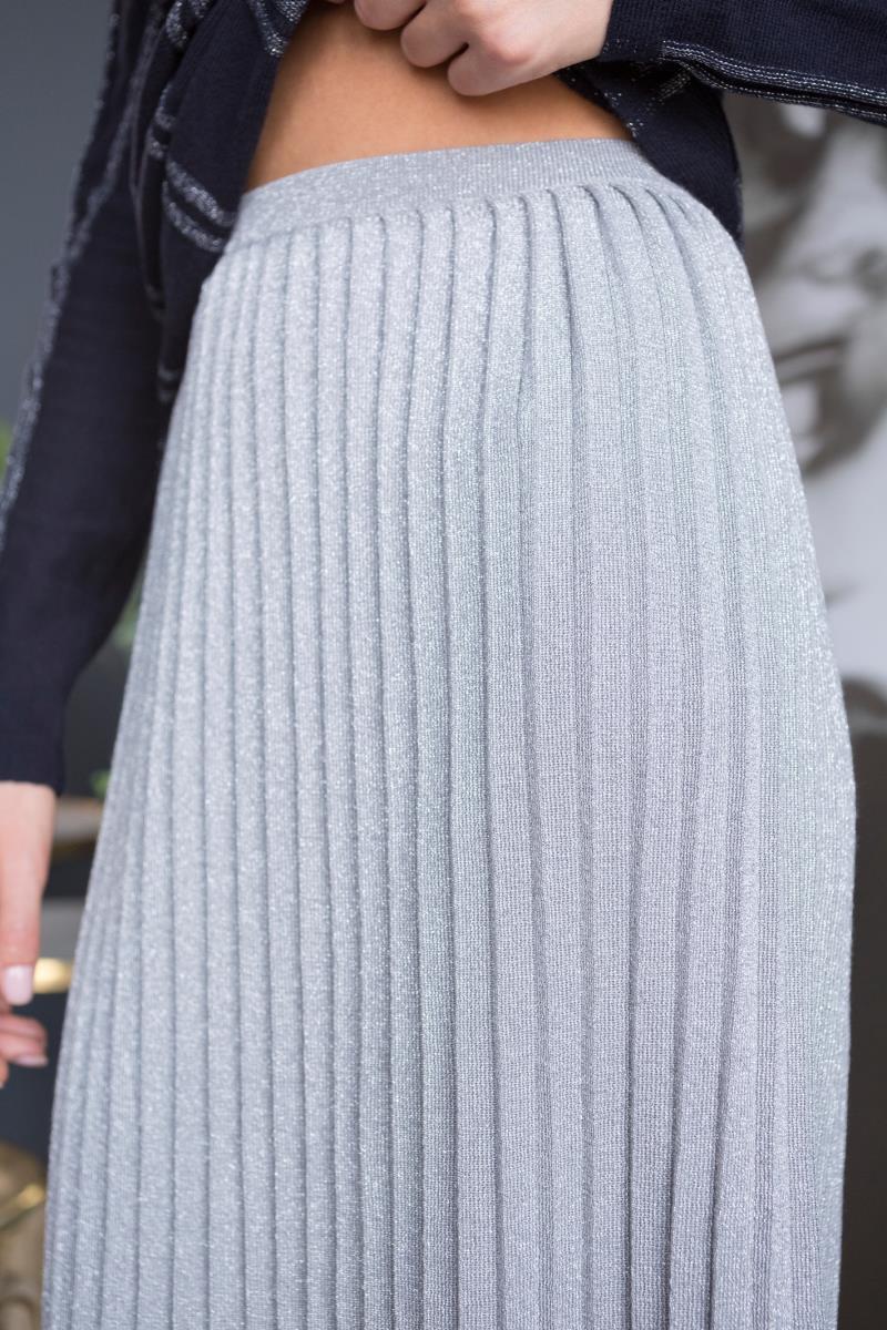 Юбка жен Etress AW19WK703 серебро - 3