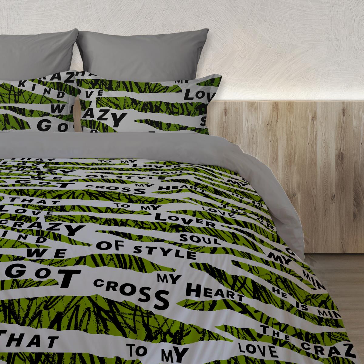 Перкаль 150 см наб рис.64025-3 Фэшн зеленый (комп 947705) - 0