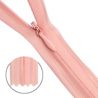 Молния потайная Т3  50 см ц150 св.персик - 0