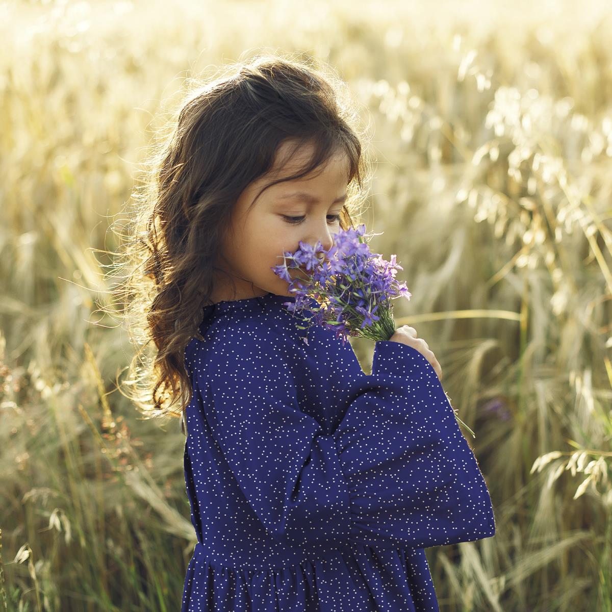 Бязь Комфорт 150 см наб рис.13514-5 Мелкий горошек - 2