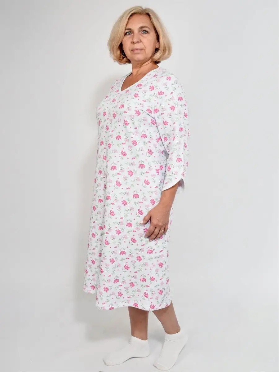 Сорочка жен р.(46-62) 6043 КАС - 0