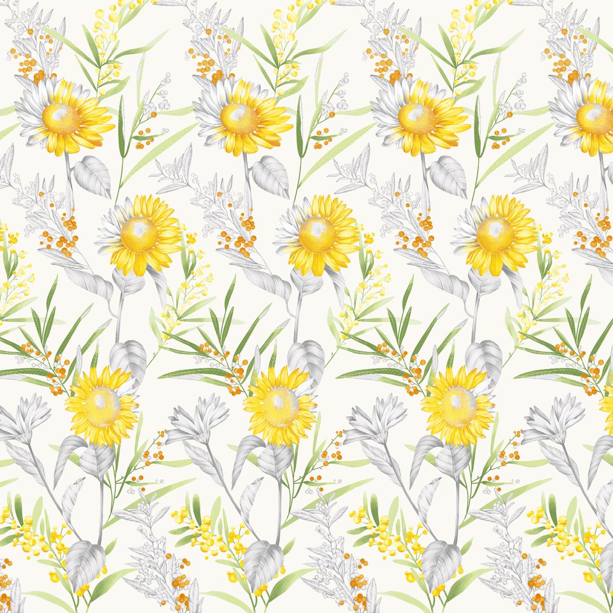 Бязь Премиум 220 см наб рис.72101-1 Солана - 1