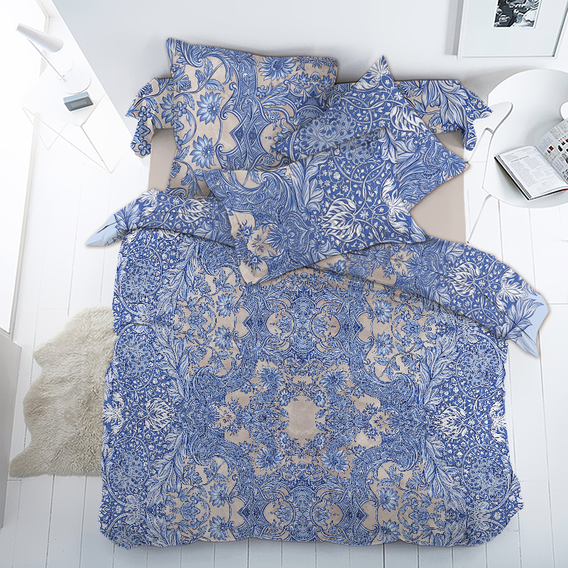 Бязь Комфорт 150 см наб рис.13058-1 Капри - 0