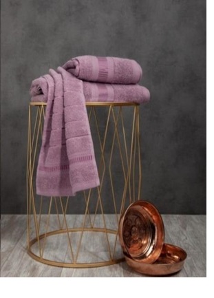 Полотенце махровое Elegans Фиолетовый - 0