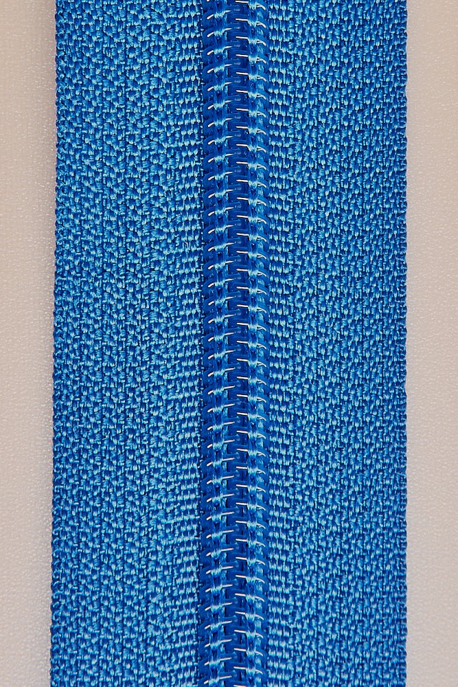 Молния витая брючная автомат Т4  18 см ц213 василек - 0