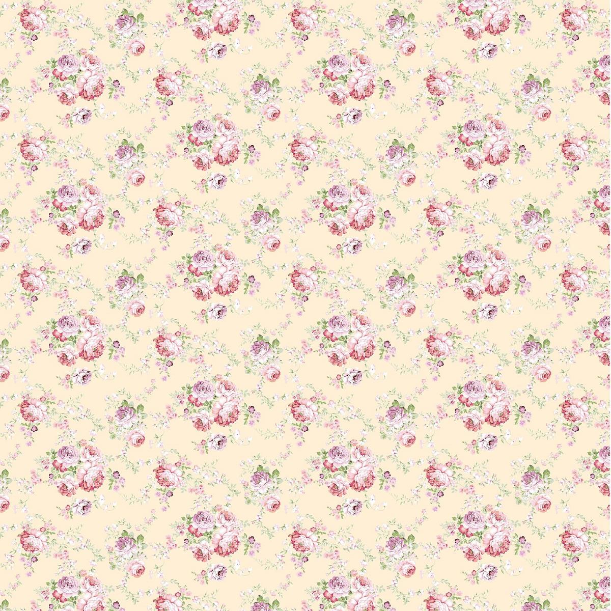 Бязь Премиум 150 см наб рис.13229-1 Антуанета - 1