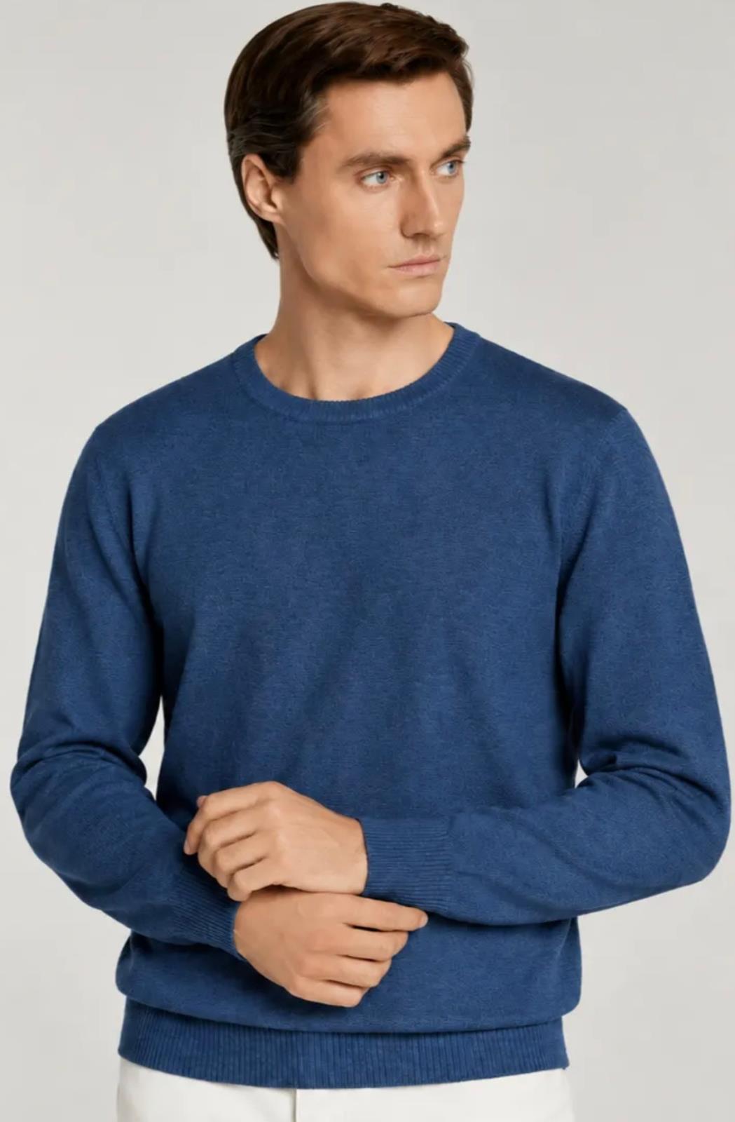 Джемпер муж BeGood - Будь Хорош! артикул AW26MK271B бирюзовый - 0