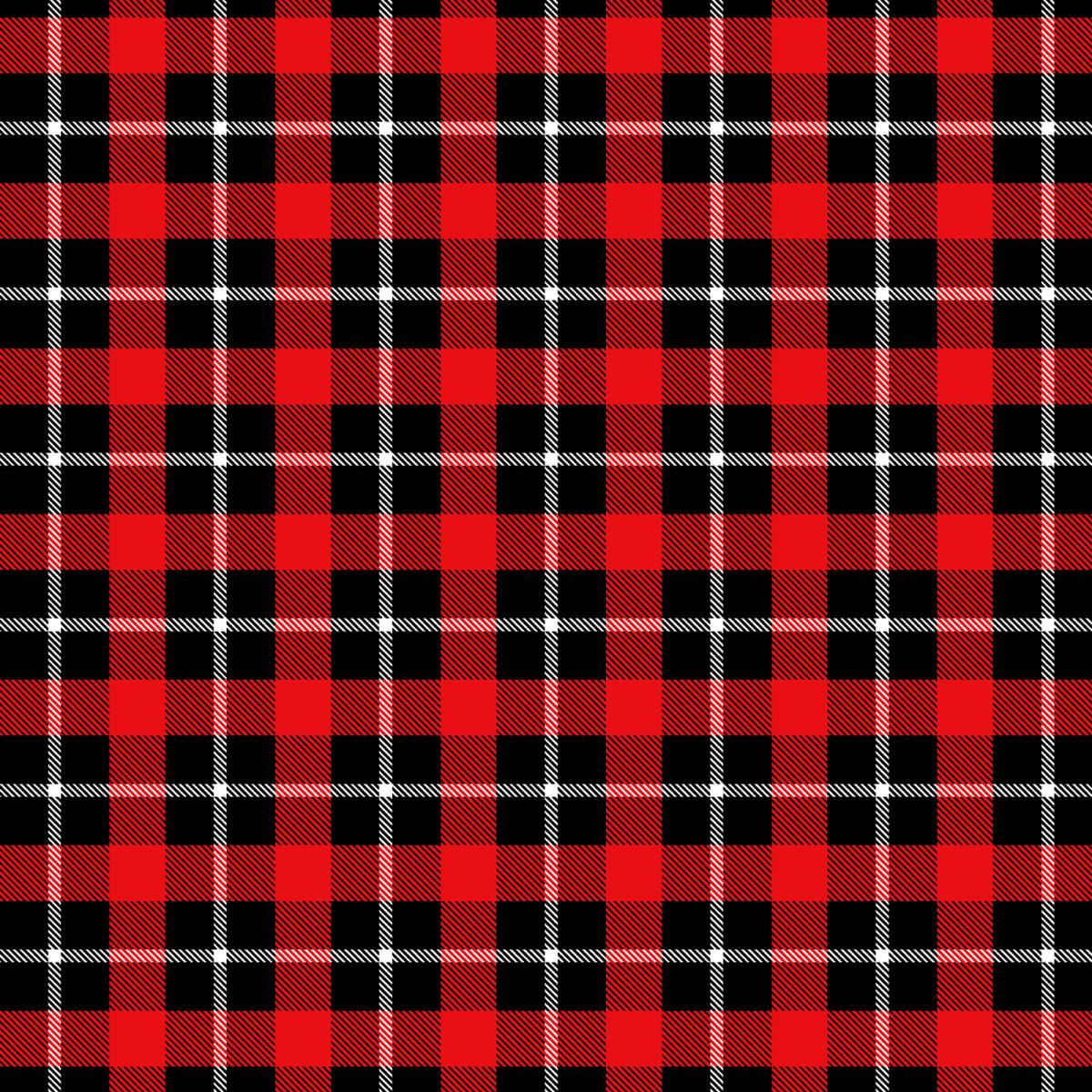 Перкаль 150 см наб рис.64097-1 Оксли красный - 0