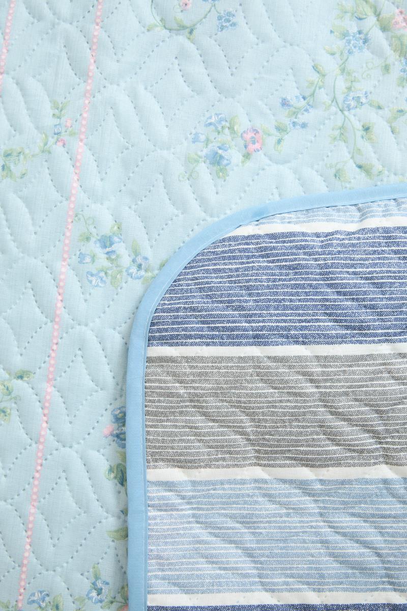 Покрывало двустороннее п/э Комфорт Цветочки - 1