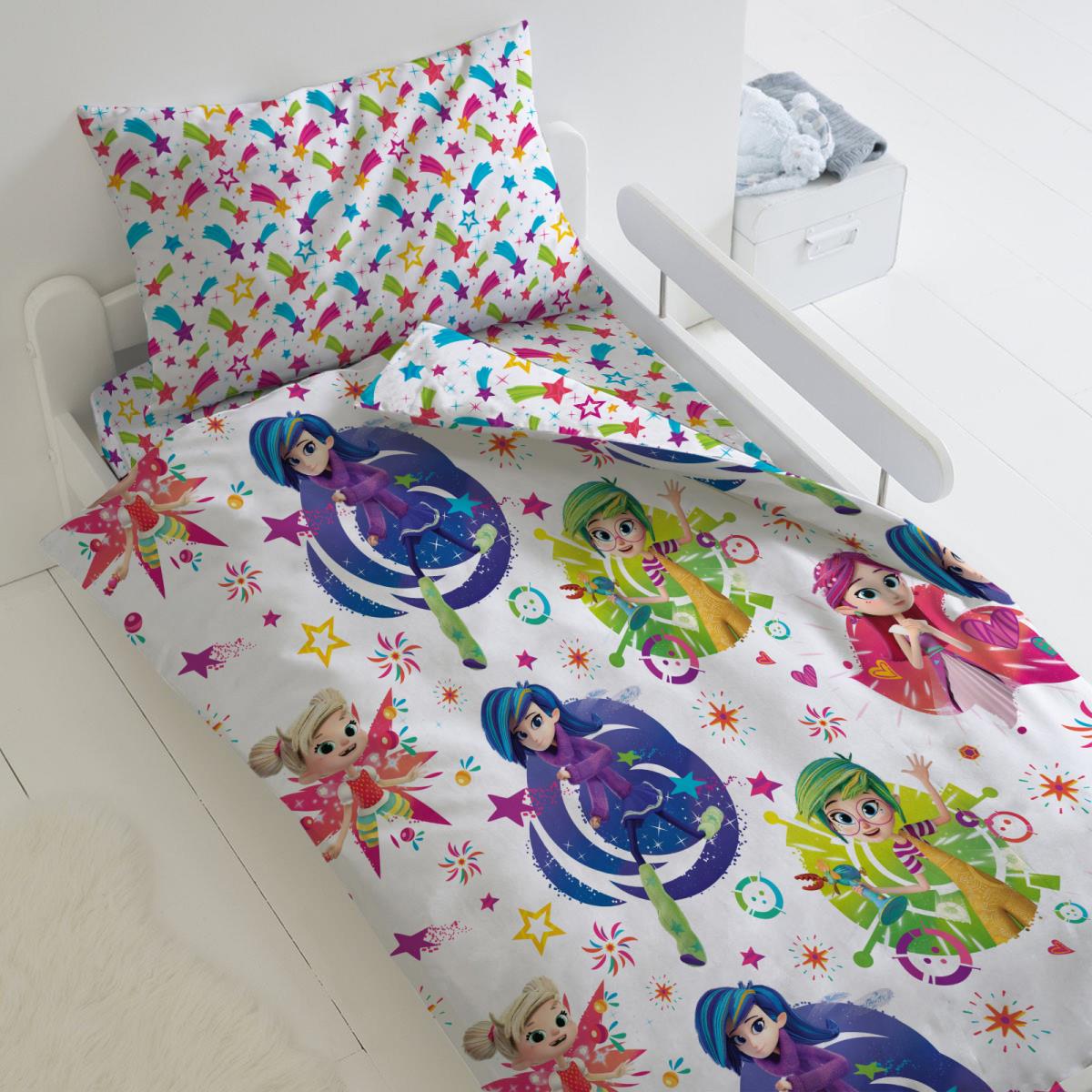 КПБ поплин Фееринки рис.16360-1/16359-2 Феи - 0