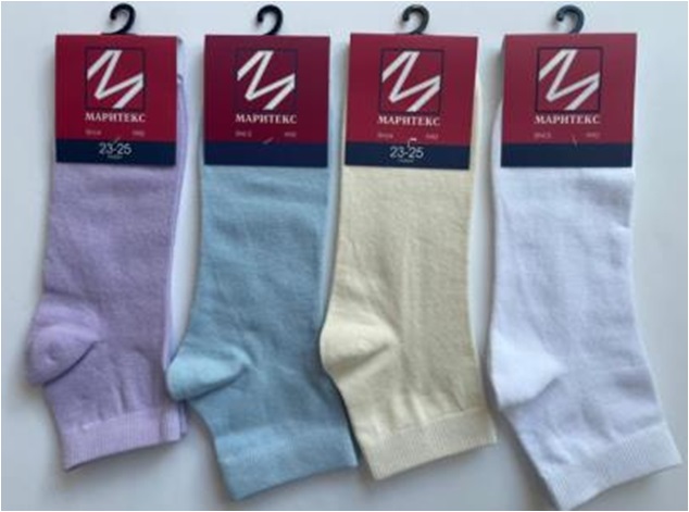 Носки жен. лето арт.LS154 р.23-25 (лаванда) - 0