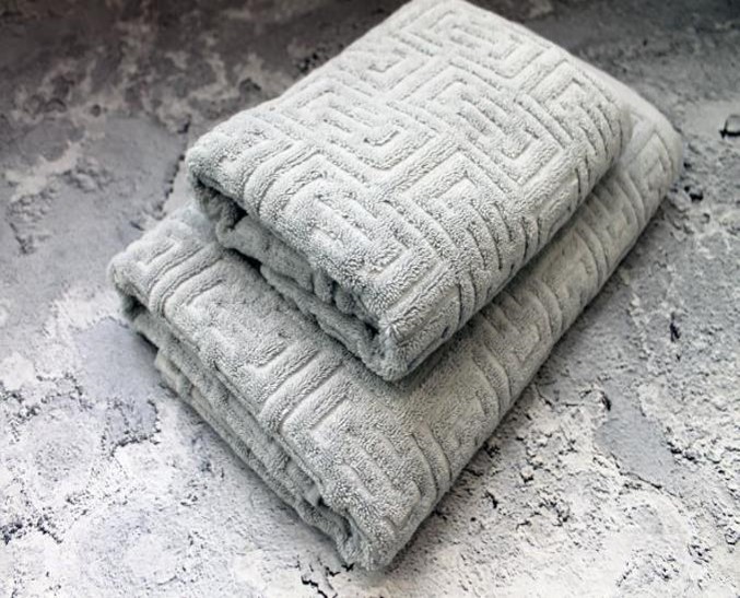 Полотенце махровое GEOMETRIC Серый - 0